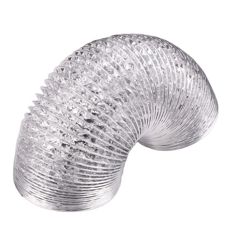 162-252 Quantidade de ar Ducto flexível semi-rígido para ar condicionado e ventilador de fluxo axial