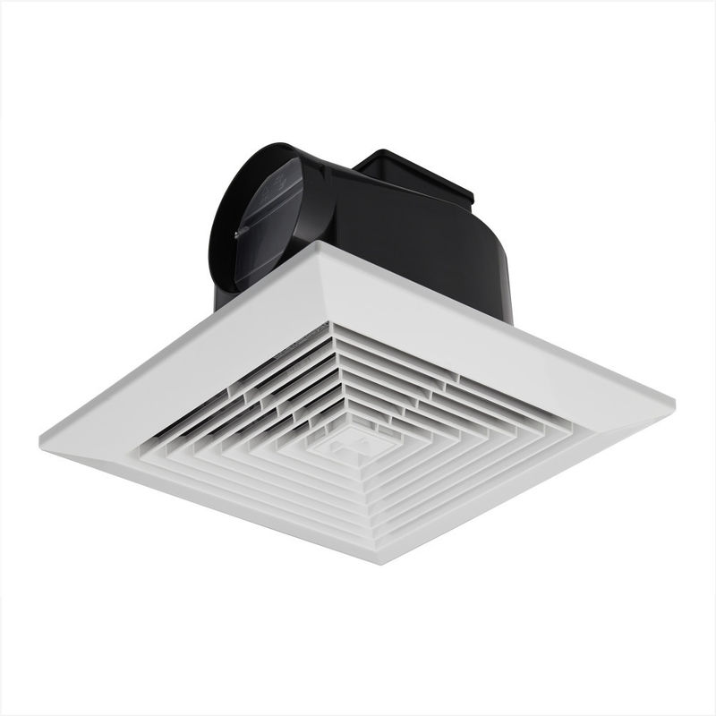 Ventilador de ventilação de teto de metal de 120V para esgoto e dutos de banheiro de logotipo personalizado
