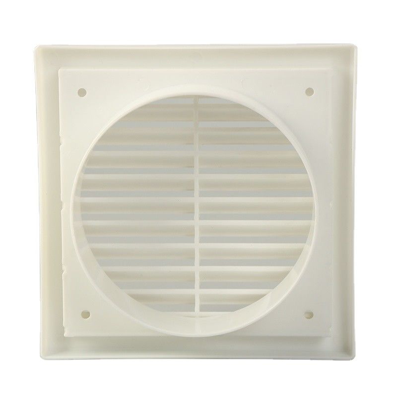 Grelha de ar redonda para sistema HVAC Diffusor de teto de alumínio branco para ar condicionado