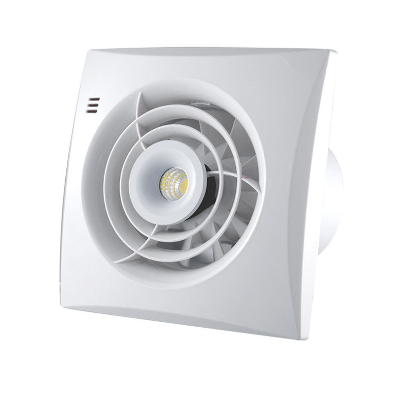 Ventiladores de escape montados no teto de alta potência com acabamento branco claro e alto fluxo de ar 248-840