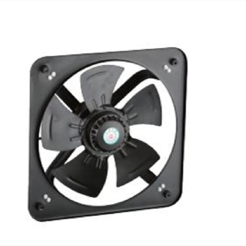 Logotipo personalizado Ventilador de extração de ventilação elétrica silenciosa com luz LED e baixo ruído