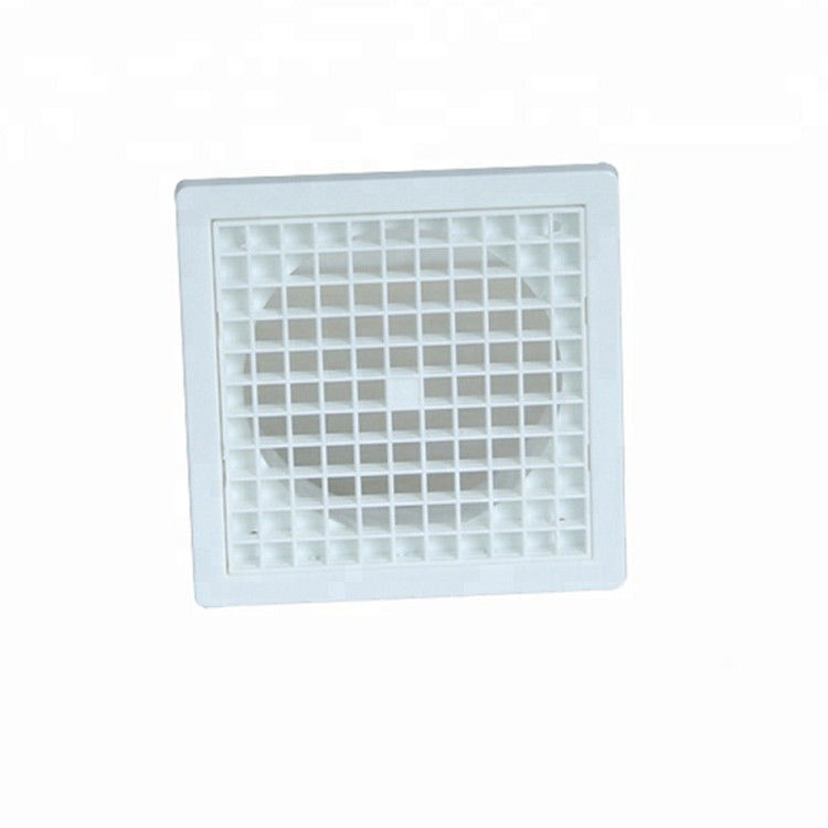 Grelha de gravidade de plástico de tipo corrente elétrica AC de 23-65 mm para circulação de ar HVAC