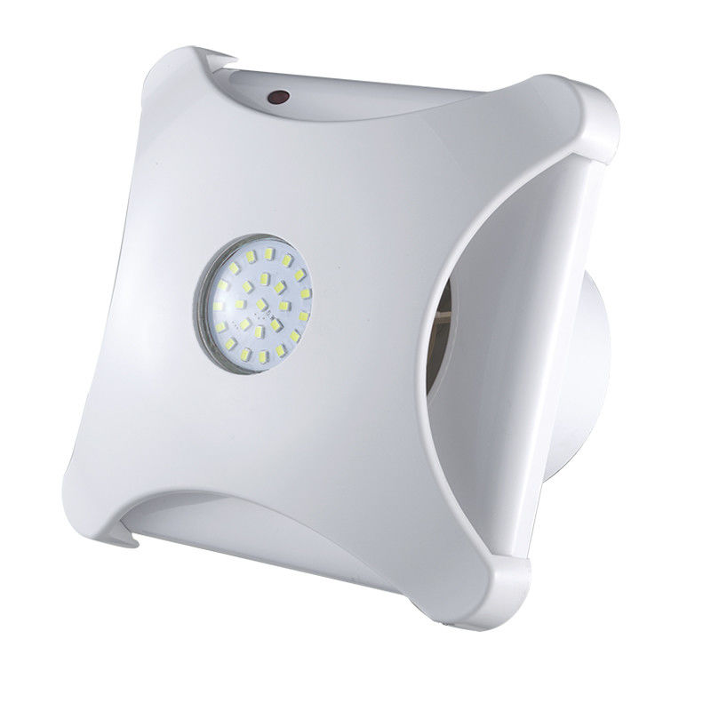 Logotipo personalizado Ventilador de escape de plástico Extrator de ar Ventilador para casa Cozinha Banheiro