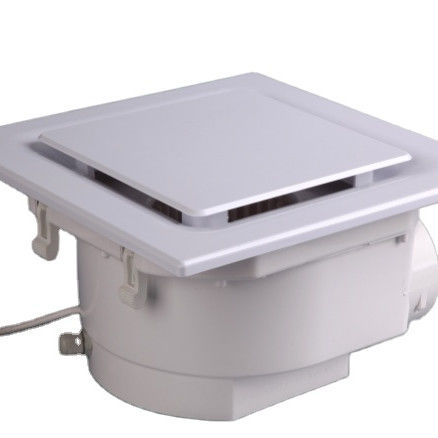Baixo ruído Ventilador de escape de ventilação montado em parede de tecto de plástico com luz LED 6 polegadas