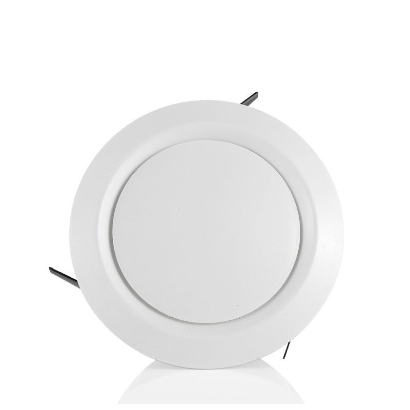 Difusor de teto de ventilador de parede de plástico redondo de ventilação de ar 200MM para quantidade de ar 162-252