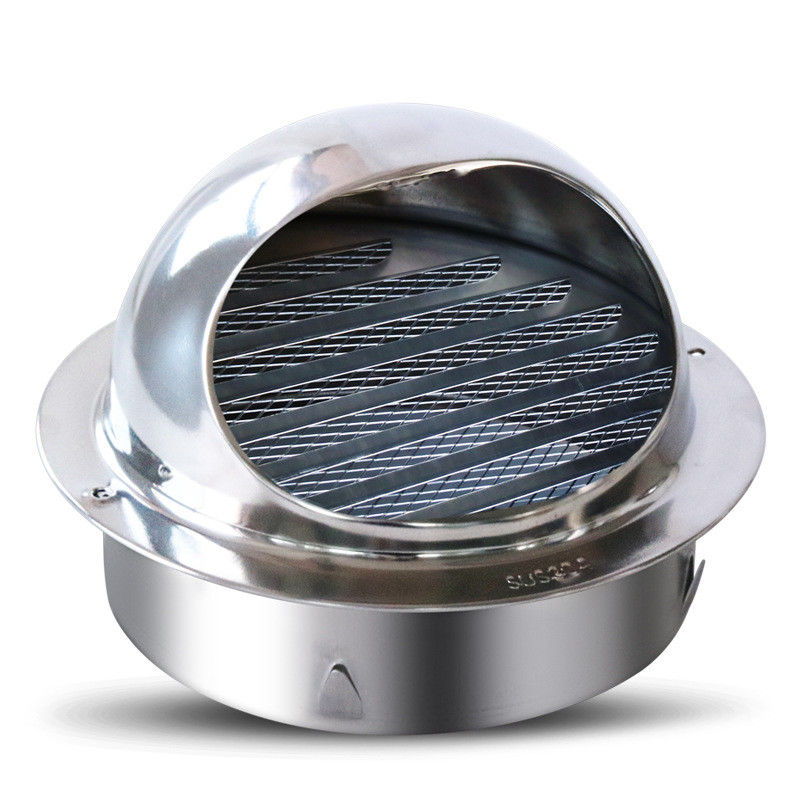 Função Ventilação de aço inoxidável para ventilação de parede exterior