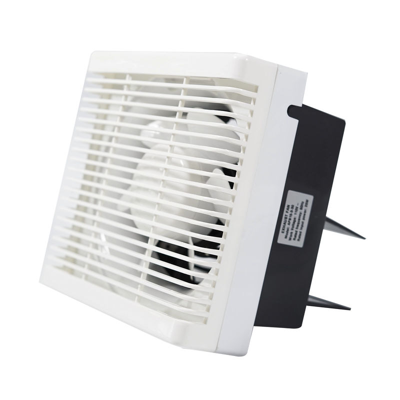 Tipo de corrente elétrica AC ODM Suporte de janela montado Ventilador de escape de banheiro com cabo de puxa
