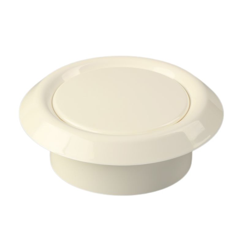 Grelha de difusão elétrica de lâmina de plástico para ventilador de ventilação de 4-8 polegadas e resistência UV