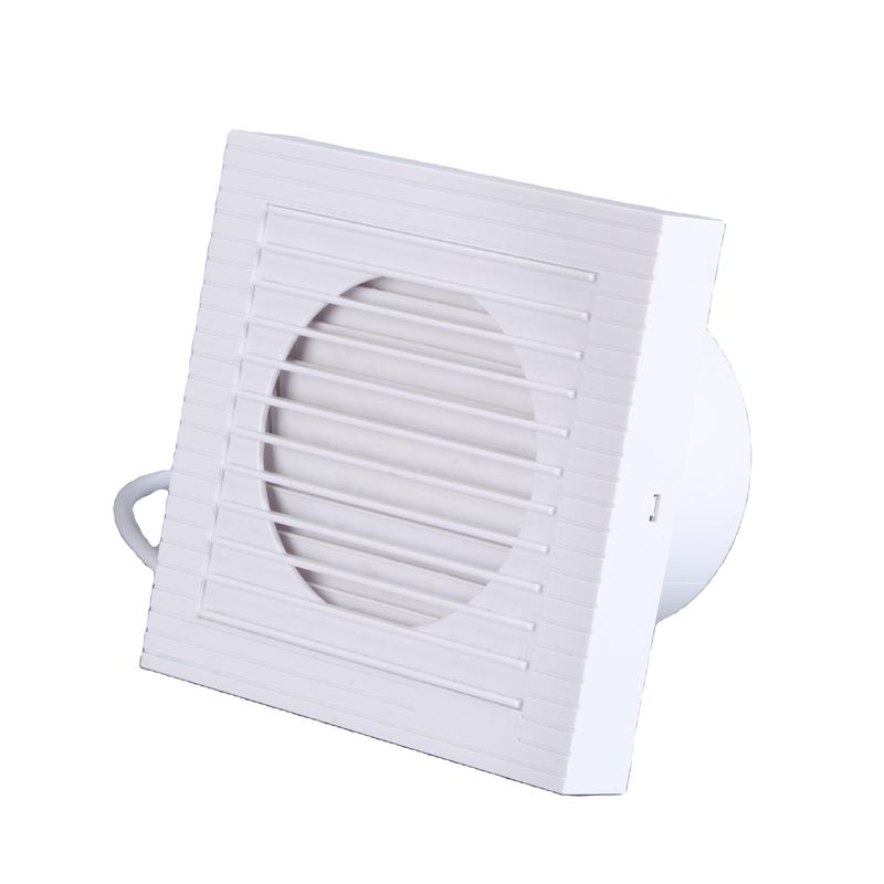 ODM Logotipo personalizado 250mm Motor de rolamento de esferas PCC Ventilador de extração de ar montado no teto de plástico