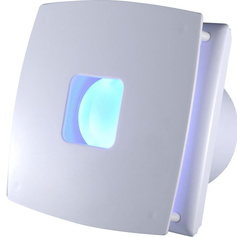 Suporte personalizado 4 6 polegadas banheiro ventilador de escape de vidro com ventilação e montagem