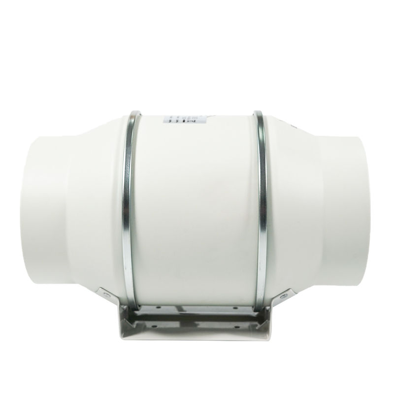 Lâmina de plástico de 100 mm fabricada por OEM/ODM, com baixa velocidade e ruído, ventilador de escape de banheiro