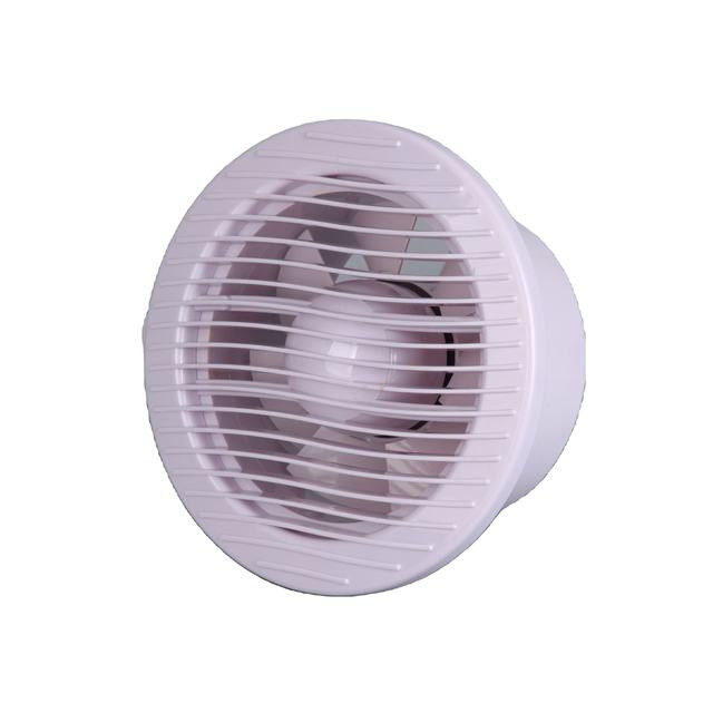 35w 250v Ventilador de extração de ar de montagem em parede redonda Projetado por OEM / ODM com lâmina de plástico