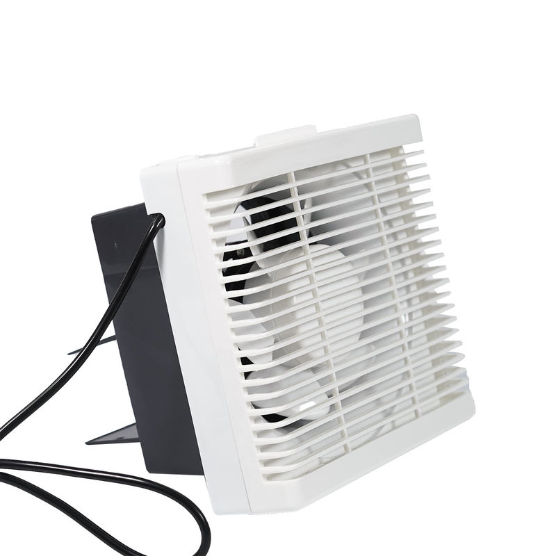 OEM/ODM 6 8 10 12 Plástico Quadrado Parede Montada Janela Retalho Banheiro Ventilador de Esvaziamento Com Ventilador de Extração de Ar Louver Net