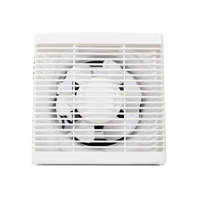 Ventilador de extração de banheiro de plástico quadrado montado na parede com tensão líquida de proteção 240V