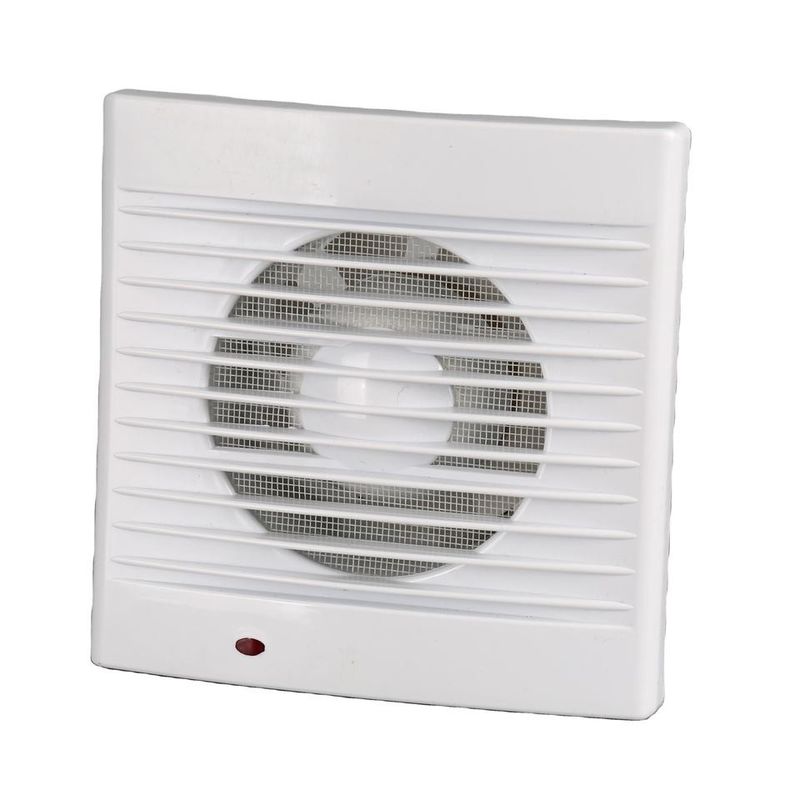 Ventilador de extração de corrente elétrica de tipo quadrado AC para ventilação montada na janela do teto