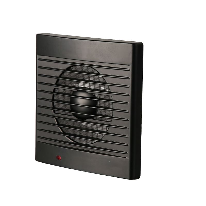 120V de fluxo axial de plástico silencioso de parede montado em casa banheiro ventilação ventilador de extração de ar