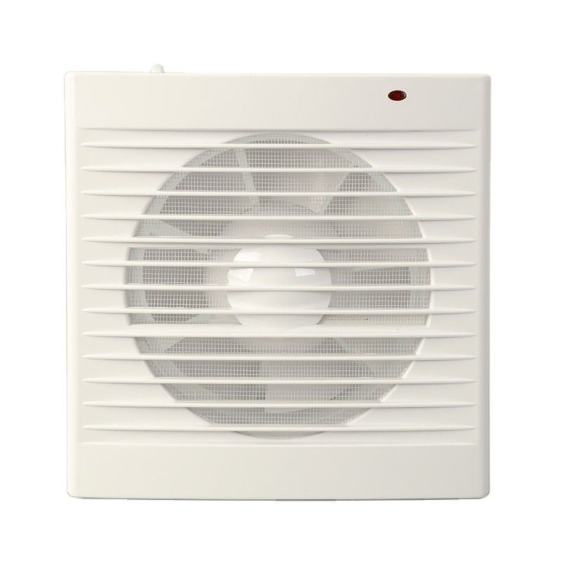 Plástico personalizado 4 5 6 polegadas Ventilador de ventilação silencioso do banheiro Ventilador de escape de fluxo axial Ventilador de extração de ar