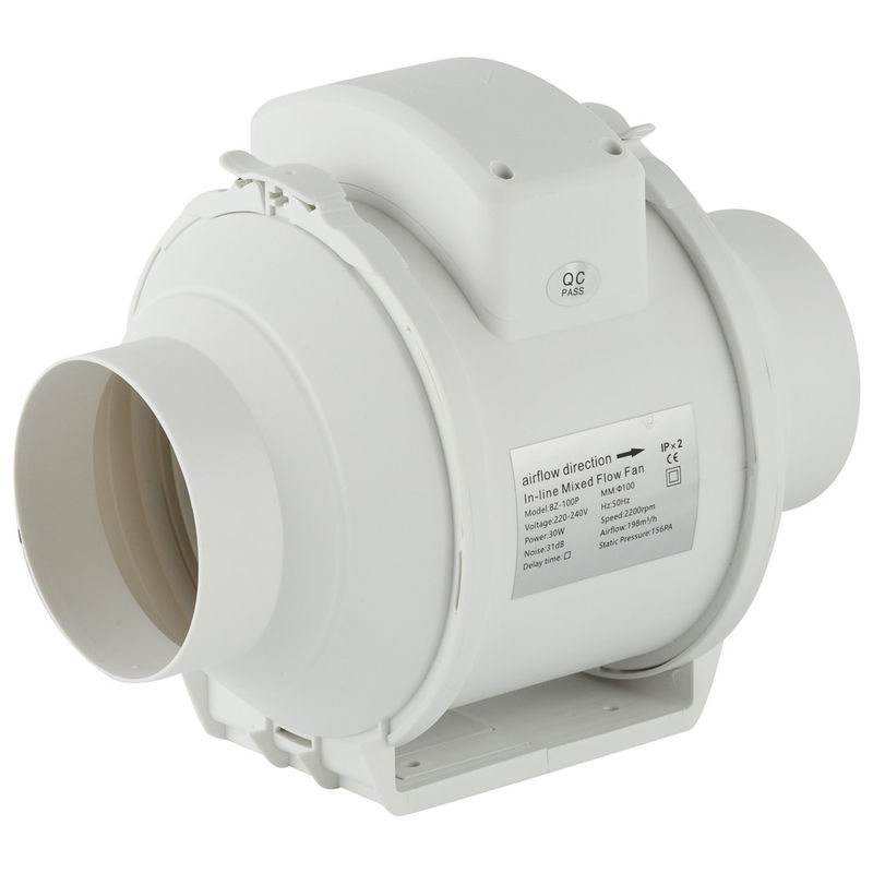 4/5/6/8/10/12 polegadas OEM/ODM Ventilação Multi-Velocidade Circulação Inline Duct Pipe Fan