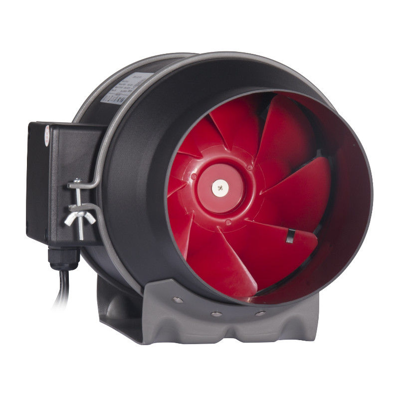 Ventilador de ventilação de conduta em linha de 6 polegadas WIFI APP Controlador programável EC Agricultura motorizada Ventilador em linha de crescimento interior