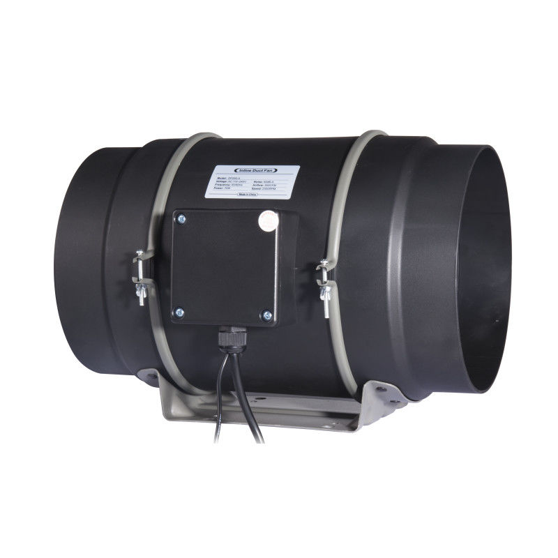 Kit de filtragem de ar inteligente WIFI de 8 polegadas Ventilador de ducto em linha Filtro de carbono Combinado de resfriamento EC Motor Ventilador de ducto em linha