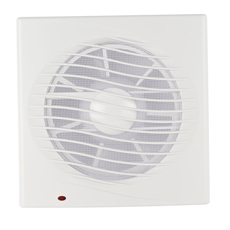 Portagem 6 8 polegadas 220V plástico banheiro cozinha silêncio quadrado teto montado ventilação ventilador de escape